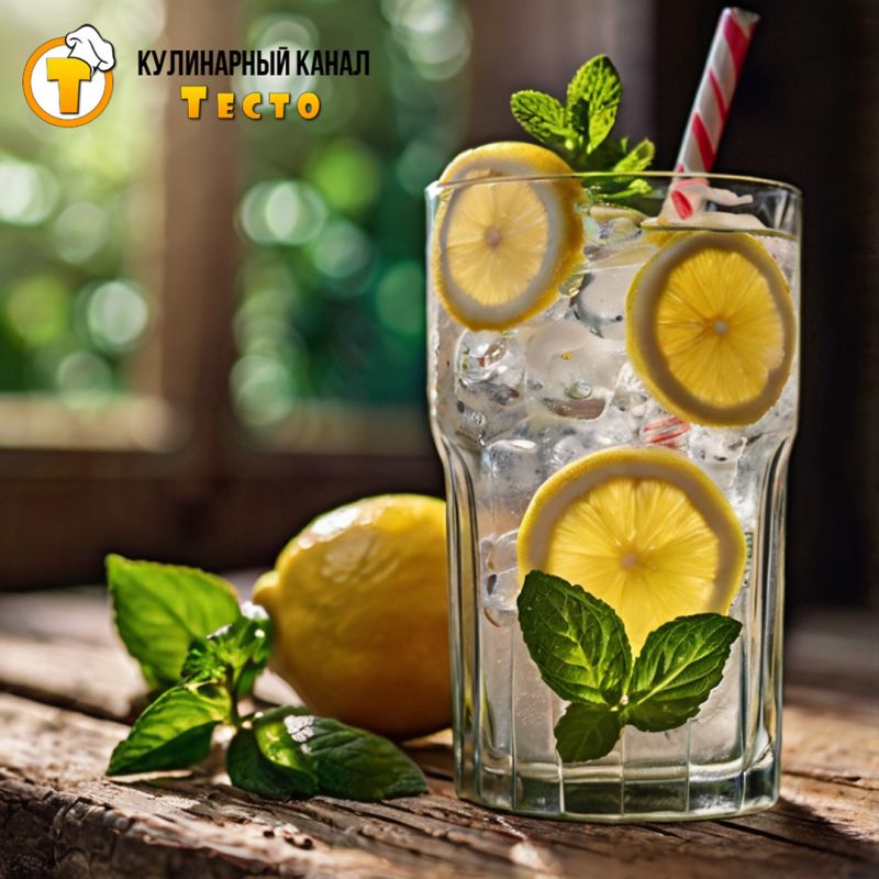 Лимонад с мятой как легкое летнее освежение