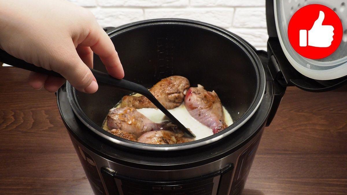 Ароматная курица в молочном соусе: идеальное блюдо для мультиварки