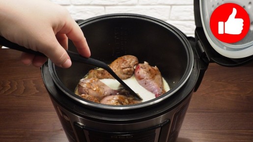 Ароматная курица в молочном соусе: идеальное блюдо для мультиварки