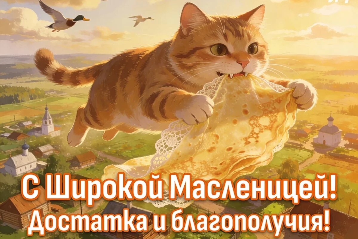 Праздничные открытки к Масленице: насладитесь уникальными моментами