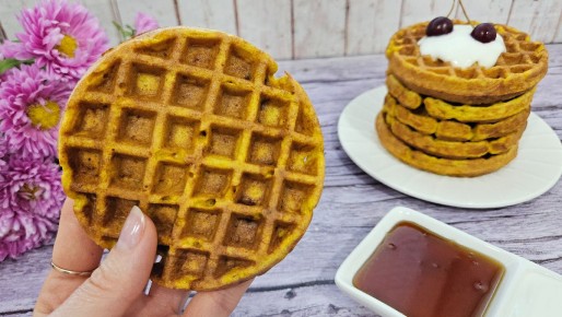 Вкусные тыквенные вафли без сахара и глютена: полезные идеи для завтрака