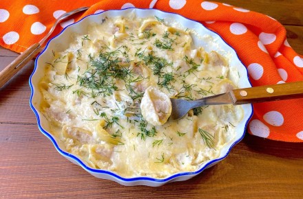 Как быстро приготовить запеченные пельмени без лепки