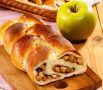 Вдохновение для уюта: Пирог-косичка с яблоками и корицей