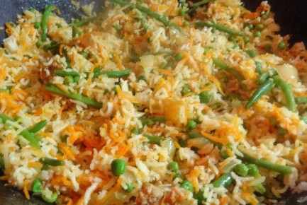 Пан-азиатский жареный рис