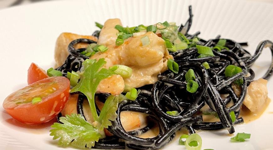 Паста неро с соусом помодоро: насыщенный вкус на вашем столе