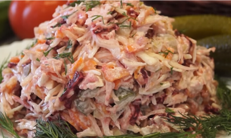 Салат «Бюджетный»: вкусно, просто и доступно