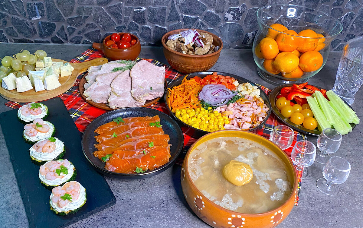 Почему не порадовать себя закусками в обычный выходной?