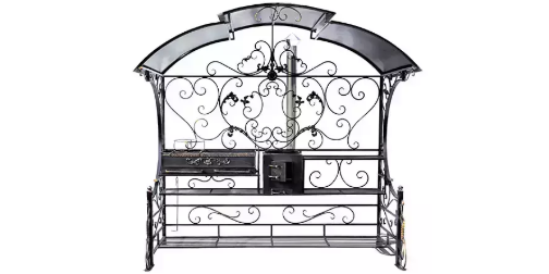 Плотва и куриная грудка на мангале