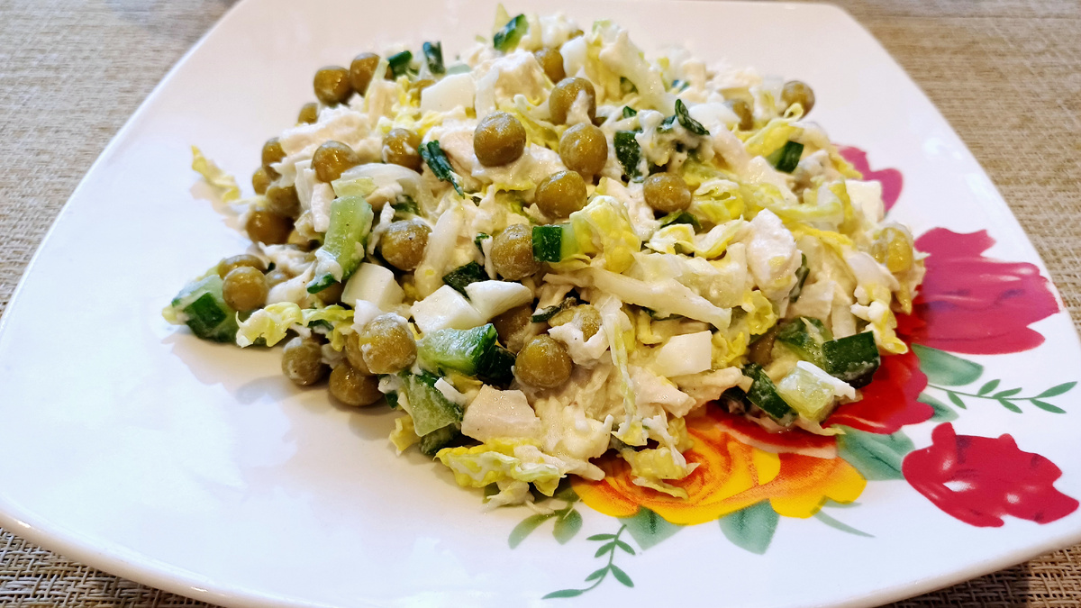 Салат «Апрель»: Нежный и Легкий Подход к Диете