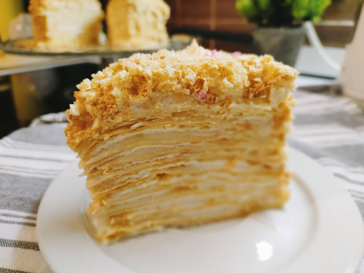 Невероятный торт Наполеон: как создать классический десерт с заварным кремом