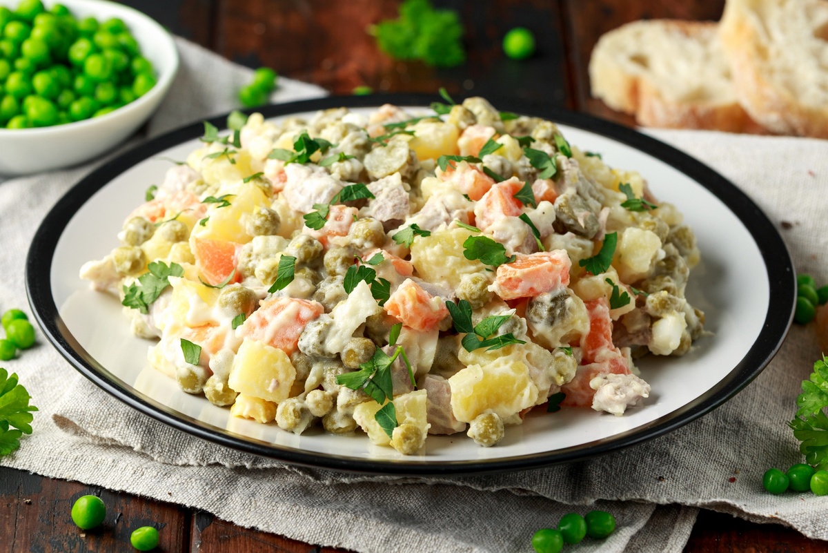 Рост цен на продукты для оливье: что нужно знать