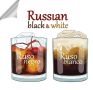 Как приготовить легендарные коктейли Russian Black и Russian White
