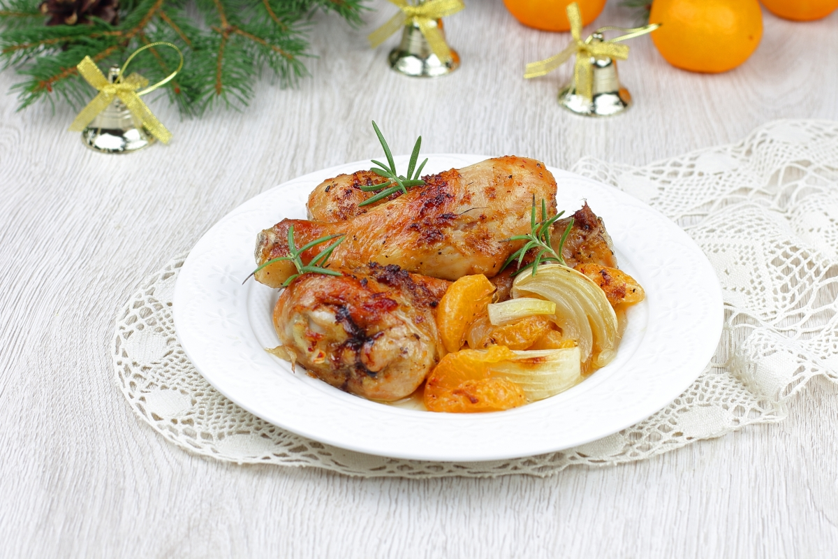 Куриные голени с мандаринами: неожиданный вкус для вашего стола