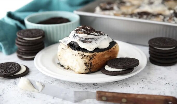 Синнабоны с печеньем Орео — настоящая кулинарная находка