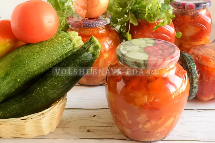 Лечо из кабачков: вкусный запас на зиму