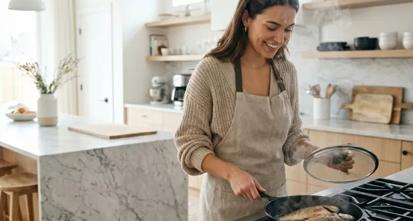 Как жарить рыбу без крышки: секреты идеальной корочки