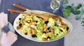 Лёгкий и вкусный салат айсберг с грибами и ягодами
