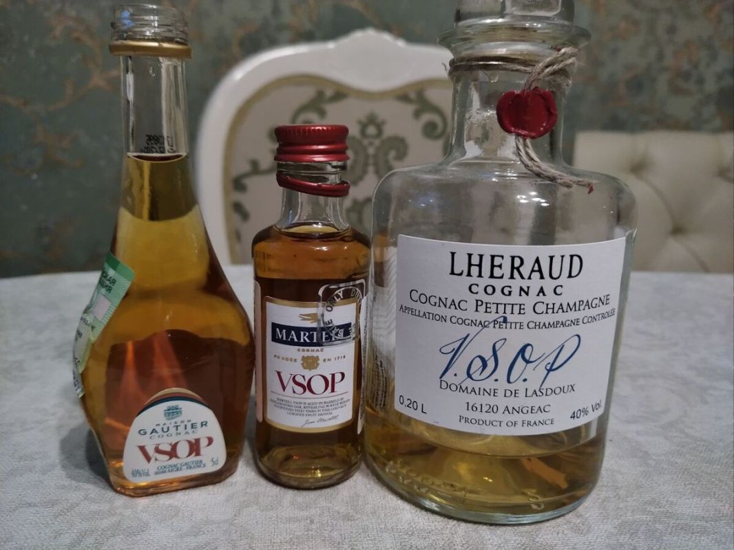 Коньячные трио: Martell, Gautier и Lheraud — кто покорит ваше сердце?