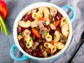 Салат с пастой, грибами и фасолью: Вдохновение на вашей кухне