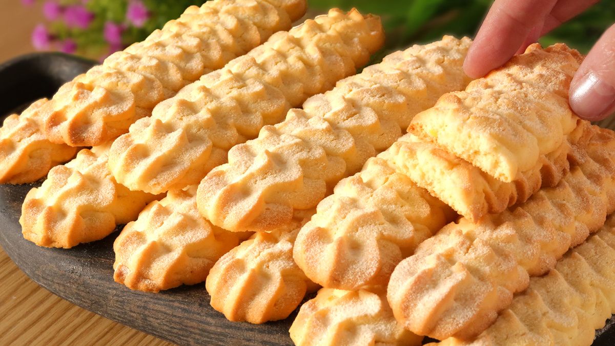 Быстрое и вкусное печенье за 10 минут